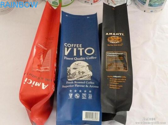 खाद्य भंडारण के लिए टुकड़े टुकड़े में साइड कली पन्नी पन्नी पाउच पैकेजिंग मैट Mylar बैग