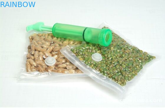 लमिनेटेड 3 साइड वैक्यूम पम्पिंग एयर बैग खाद्य वैक्यूम सील बैग मछली / वनस्पति के लिए