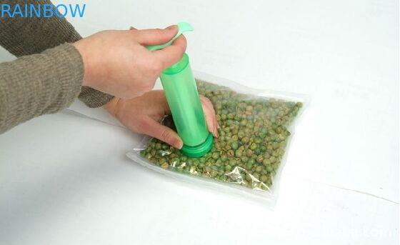 लमिनेटेड 3 साइड वैक्यूम पम्पिंग एयर बैग खाद्य वैक्यूम सील बैग मछली / वनस्पति के लिए