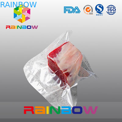 उपयोगी खाद्य प्लास्टिक वैक्यूम सीलर बैग / पुनः बंद करने योग्य खाद्य ग्रेड प्लास्टिक बैग