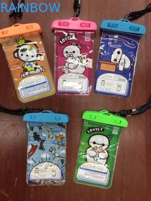 बाहरी खेलों के लिए पीवीसी यूनिवर्सल वाटरप्रूफ फोन केस ड्राई बैग