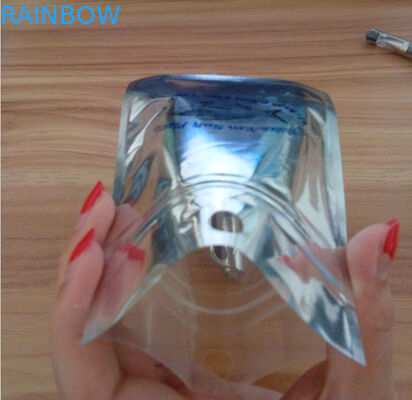 स्पष्ट पक्ष के साथ मछली पकड़ने की कृमि के लिए अनुकूलित नरम प्लास्टिक चारा पन्नी थैली पैकेजिंग