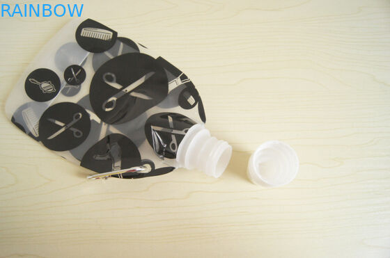 कस्टम मुद्रित 3 oz doy- पैक बेबी फूड पुन: प्रयोज्य टोंटी थैली डबल ज़िप के साथ