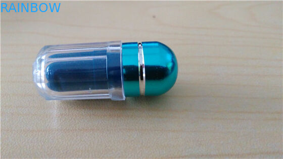 गोल पारदर्शी प्लास्टिक की गोली की बोतलें पुरुष वृद्धि गोलियां बोतल पैकेजिंग