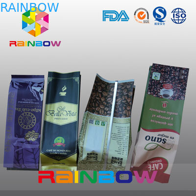 250g एल्यूमीनियम पन्नी चाय बैग पैकेजिंग साइड कली कॉफी बैग