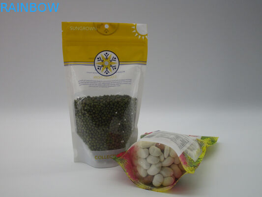 निजी लेबल स्टैंड जिपर पाउच, स्नैक फूड पैकेजिंग एल्यूमीनियम पन्नी