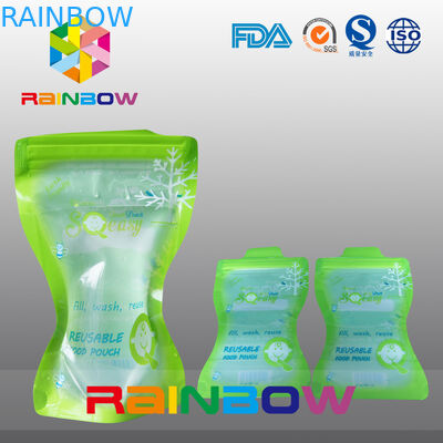 तरल टोंटी थैली पैकेजिंग, टोंटी के साथ बच्चे थैली खड़े हो जाओ