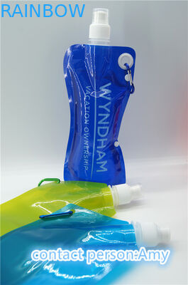 पदोन्नति पीईटी / पीई टोंटी थैली पैकेजिंग resealable ज़िप के साथ