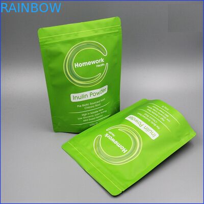 पुन: प्रयोज्य ज़िप कॉफी बैग वाल्व पन्नी लाइन में खड़े कॉफी / चाय / पाउडर पैकेजिंग थैली