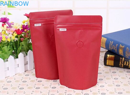 कारखाने कस्टम मुद्रित एल्यूमीनियम पन्नी पैकेज बैग / doypack / स्टैंड-अप थैली कॉफी पैकेजिंग के लिए 12OZ, 1 kg है