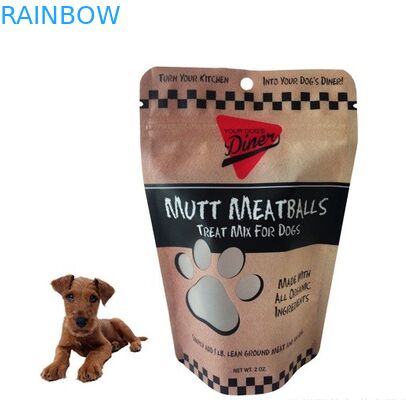 पालतू पशु खाद्य पैकेजिंग बैग / साइड बिल्ली का बच्चा एल्यूमीनियम पन्नी थैली पैकेजिंग बिल्ली / कुत्ते के भोजन / पालतू भोजन के लिए