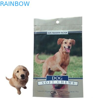 पालतू पशु खाद्य पैकेजिंग बैग / साइड बिल्ली का बच्चा एल्यूमीनियम पन्नी थैली पैकेजिंग बिल्ली / कुत्ते के भोजन / पालतू भोजन के लिए