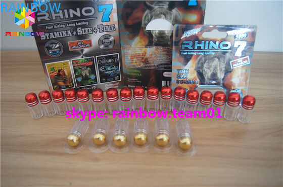 स्टैंडर साइज के साथ एन्हांसमेंट / कैप्सूल बुलेट पिल ब्लिस्टर पैकेजिंग