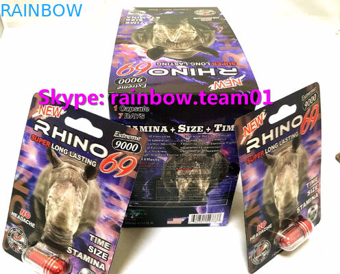 पुरुष यौन प्रदर्शन चिकित्सा बबल पैक / कस्टम ब्लिस्टर पैकेजिंग