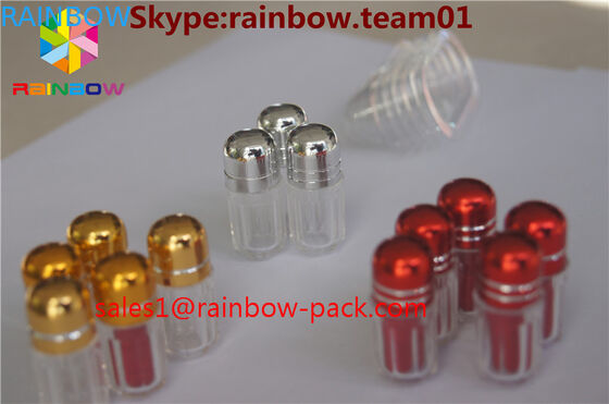 एकल गोलियों के लिए हेक्सागोनल आकृति प्लास्टिक की गोली की बोतलें खाली कैप्सूल की बोतल