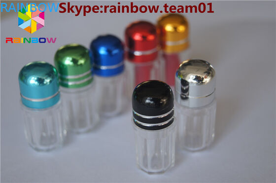 खाली प्लास्टिक कैप्सूल धातु टोपी ब्लिस्टर rhino7 और राइनो 25 खाली रंग कैप्सूल खाली प्लास्टिक कैप्सूल कैप्सूल मामले