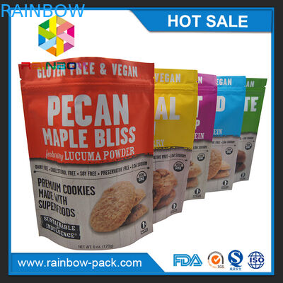 कस्टम होलोग्राम लैमिनेटिंग प्लास्टिक जिप-लॉक पाउच आलू के चिप्स पैकेजिंग नमी पारगम्य बैग metallized bopp फिल्म