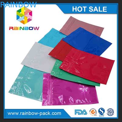 गंध सबूत ziplock एल्यूमीनियम पन्नी ziplock बैग दवा एल्यूमीनियम पन्नी पकड़ सील बैग के साथ ज़िप शीर्ष resealable बैग है