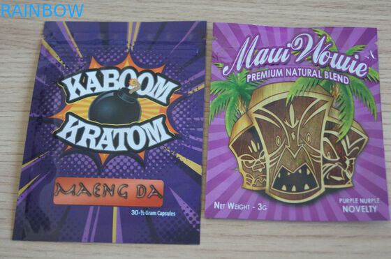 1 जी 3 जी 4 जी 5 ग्राम 10 ग्राम हर्बल इनेंस पैकेजिंग, छोटा जिपलॉक स्पाइस बैग