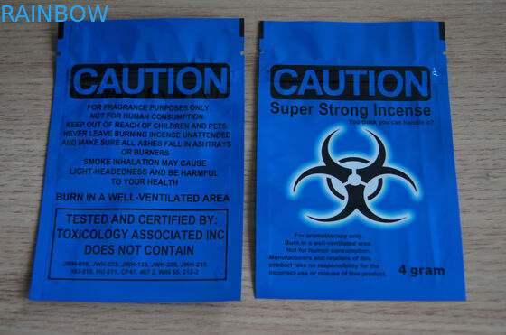 वानस्पतिक अर्क मसाले पैकेजिंग बैग, क्लीमैक्स हर्बल इंक ज़िप लॉक प्लास्टिक बैग