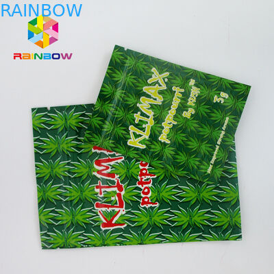 पोट हर्बल के लिए जिप हर्बल धूप पैकेजिंग बैग, रासायनिक वूडू मसाला धुआँ बैग