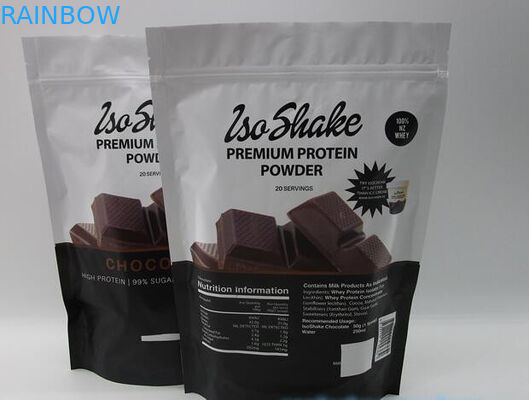 एफडीए मट्ठा प्रोटीन poweder 1kg के लिए जिपर खाद्य थैली खड़े हो जाओ