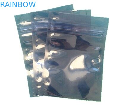 सिल्वर जिप लॉक बिग एंटी स्टेटिक बैग पारदर्शी / आधा पारदर्शी नायलॉन