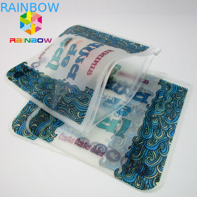 पारदर्शी पीवीसी बैग बिकनी बैग, जिपर के साथ ईवा प्लास्टिक स्विमवियर बैग