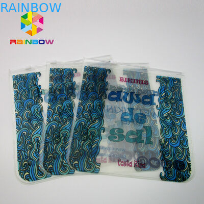 कस्टम बिकनी पैकिंग पीवीसी बिकनी जिपर बैग