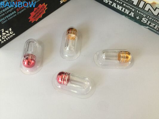 आई.एस.ओ. प्लास्टिक की गोली की बोतलें पुरुष की गोली पैकेजिंग बोतल ब्लैक स्टैलियन / सपर पैंथर के लिए