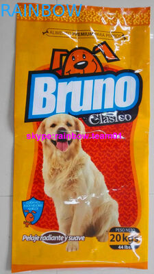 कस्टम बिल्ली पालतू पशु खाद्य थैली गर्मी सील पालतू पक्ष कली बैग एसजीएस प्रमाणीकरण