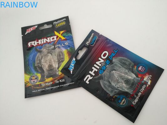 गोली दवा पन्नी पाउच पैकेजिंग नमी सबूत टुकड़े टुकड़े में Mylar पन्नी गोली बैग