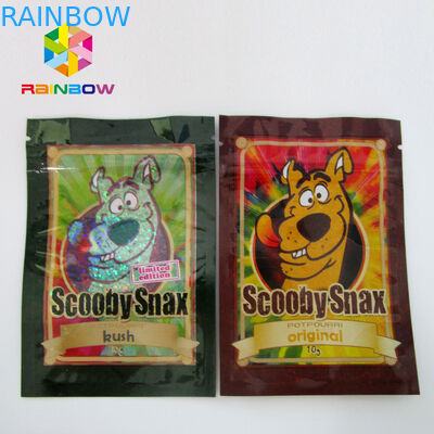 पुरुष संवर्धन गोली बैग 3 - हैंग होल के साथ साइड सील ज़िप फ्लैट पाउच पैकेजिंग