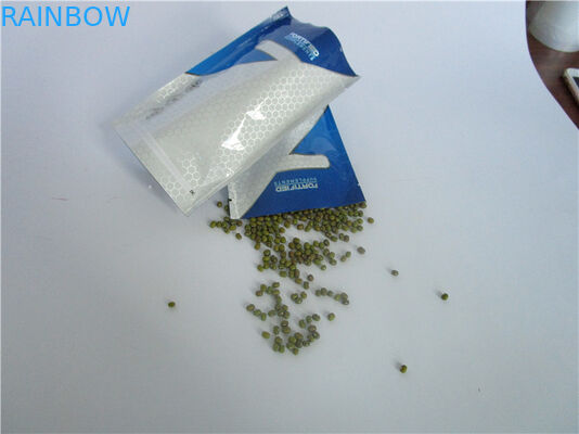 पुन: प्रयोज्य मट्ठा प्रोटीन पाउडर पोषण जिपर खाद्य पैकेज बैग