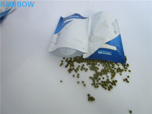 पुन: प्रयोज्य मट्ठा प्रोटीन पाउडर पोषण जिपर खाद्य पैकेज बैग