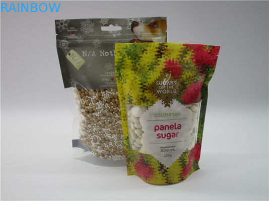 प्रोटीन पाउडर के लिए जिपर लॉक के साथ पोषण पूरक पैकेजिंग बैग फूड फॉइल माइलर बैग