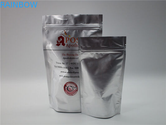 600g 1 kg OEM जिपर खाद्य पैकेजिंग बैग ब्राउन क्राफ्ट पेपर बैग खिड़की / जिपर के साथ