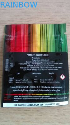 1 जी जैमिन जोकर के लिए रंगीन प्रिंटिंग जिपलॉक हर्बल धूप पैकेजिंग बैग