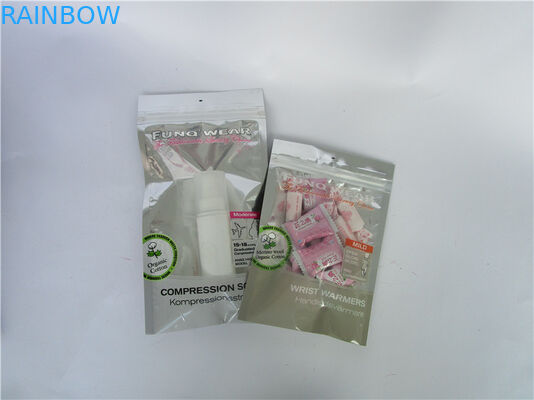 अंडरवियर के लिए ziplock / ziplock बैग / ज़िप बैग के साथ उच्च गुणवत्ता वाले तीन साइड सील बैग