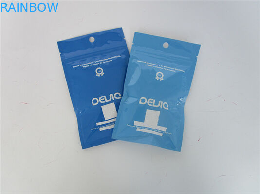 अंडरवियर के लिए ziplock / ziplock बैग / ज़िप बैग के साथ उच्च गुणवत्ता वाले तीन साइड सील बैग