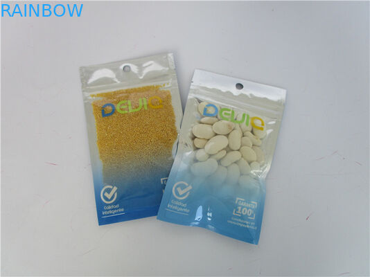 अंडरवियर के लिए ziplock / ziplock बैग / ज़िप बैग के साथ उच्च गुणवत्ता वाले तीन साइड सील बैग