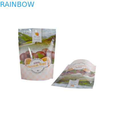 सूखे फल पैकेजिंग के लिए स्नैक जिपलॉक स्टैंड प्लास्टिक पाउच पैकेजिंग