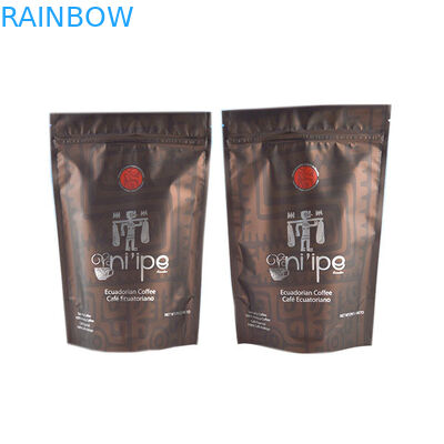 केन्या युगांडा इथियोपिया 250 ग्राम 500 ग्राम प्लास्टिक पाउच पैकेजिंग, कई रंग कॉफी पाउच खड़े हो जाओ