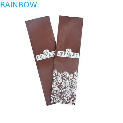 फ्लैट बॉटम फूड ग्रेड इको फ्रेंडली स्टैंड अप पाउच कॉफी पैकेजिंग डीगैसिंग वाल्व