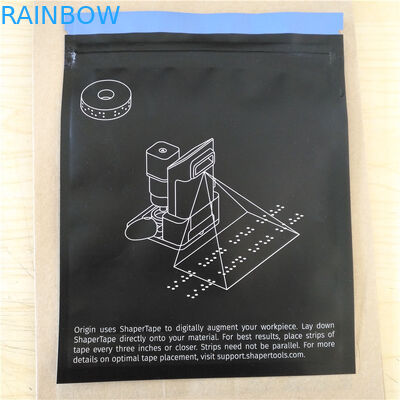 मेडिकल टेप पैकेजिंग के लिए थ्री साइड सील मायलर जिपलॉक प्लास्टिक पैकेजिंग बैग