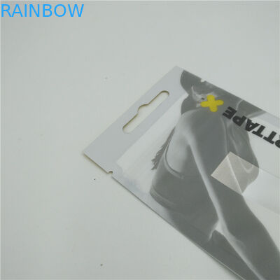 हैंगिंग बॉटम ओपन प्लास्टिक पाउच पैकेजिंग, थ्री साइड सील पाउच कस्टम प्रिंटेड