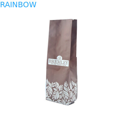 2017 थोक गर्मी सील वाल्व और टिन टाई के साथ 500 ग्राम भुना हुआ जमीन कॉफी पैकेजिंग बैग