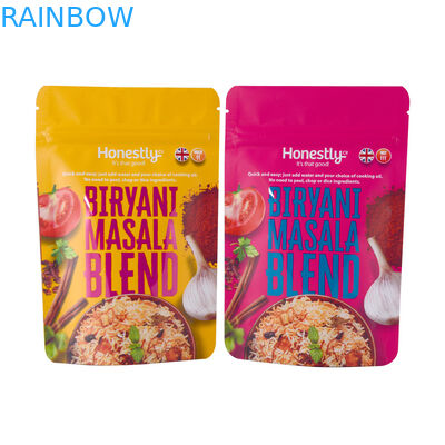 स्वनिर्धारित स्टैंड अप पाउच जिपर बैग खाद्य ग्रेड प्लास्टिक अखरोट नाश्ता बैग