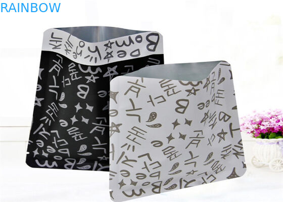 लोगो मुद्रण के साथ एल्यूमीनियम पन्नी हीट सील पैकेजिंग बैग खाद्य ग्रेड