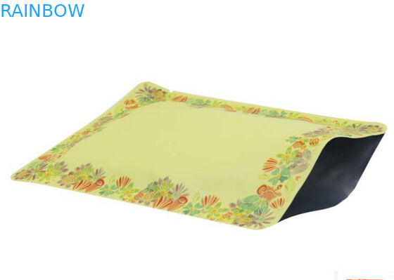 कस्टम मुद्रण प्लास्टिक पाउच पैकेजिंग, हीट सील खाद्य पैकेजिंग CMYK रंग